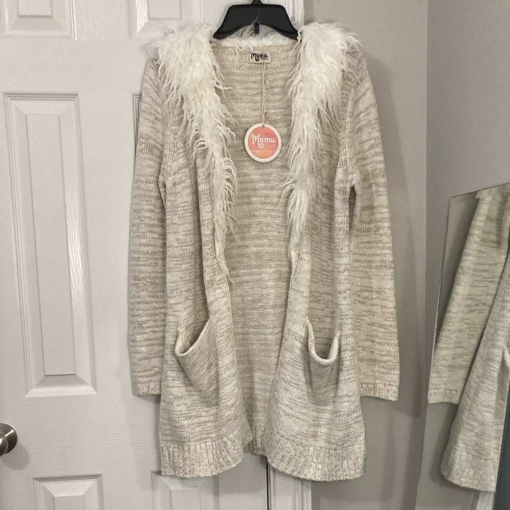 NWT Show Me Your Mumu Roadie Cardigan Jacket